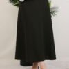 Belted Mevlana Skirt Gray - Image 5