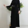 Belted Mevlana Skirt Black 10 Belted Mevlana Skirt Black - Image 4