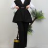 Belted Vest Bitter Brown - Image 2