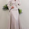 Tight Dress Red|Modest Yoryo Fabric Maxi - Image 6