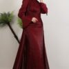Tight Dress Red|Modest Yoryo Fabric Maxi 22 Tight Dress Red