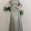 Tight Dress Red|Modest Yoryo Fabric Maxi - Image 11