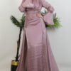 Tight Dress Red|Modest Yoryo Fabric Maxi - Image 13