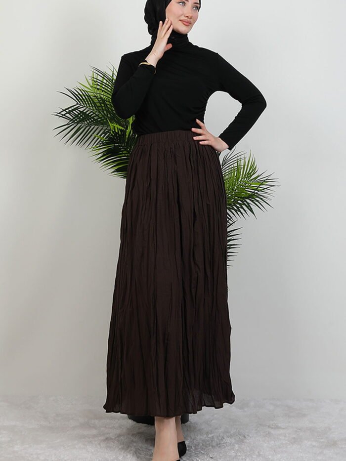 Krash Voile Skirt Bitter Brown
