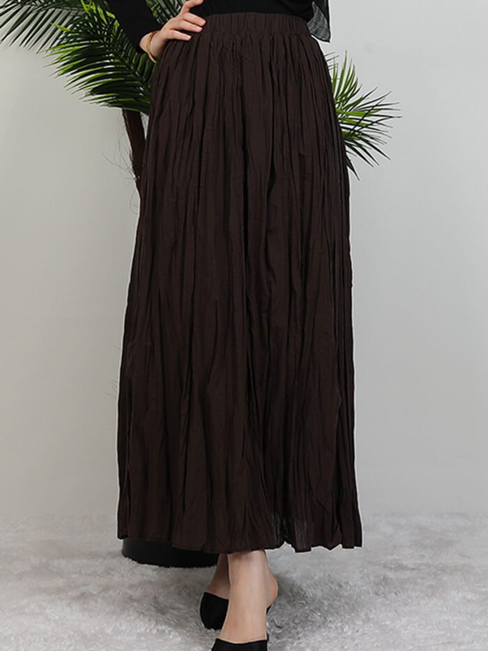 Alternative view of Krash Voile Skirt Bitter Brown