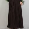 Krash Voile Skirt Bitter Brown - Image 4