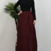 Kraş Voile Skirt Navy Blue - Image 6