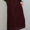 Kraş Voile Skirt Burgundy - Image 4