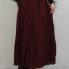 Kraş Voile Skirt Burgundy - Image 5