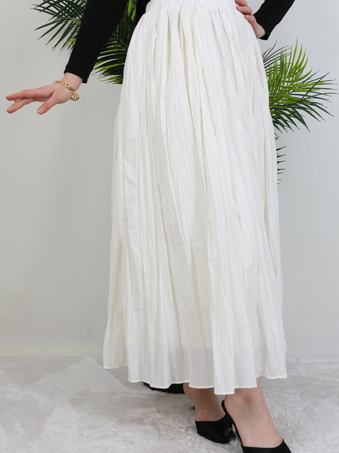 Alternative view of Kraş Voile Skirt Off White