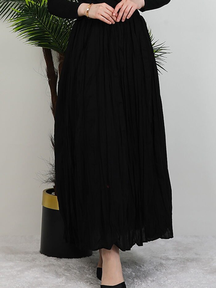 Alternative view of Kras Voile Skirt Black