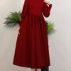 Tight Dress Bodycon|Crepe Maxi with Back Zipper - Image 7