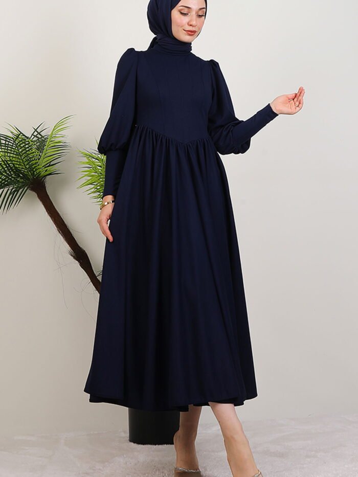 Alternative view of Tight Dress Bodycon|Crepe Maxi with Back Zipper