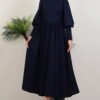 Tight Dress Bodycon|Crepe Maxi with Back Zipper - Image 3