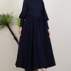 Tight Dress Bodycon|Crepe Maxi with Back Zipper - Image 4