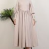Tight Dress Bodycon|Crepe Maxi with Back Zipper - Image 9