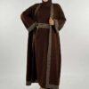 Dressy Abaya |Two-Piece Knitwear Set|18311