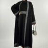 Dressy Abaya |Two-Piece Knitwear Set|18311 - Image 7