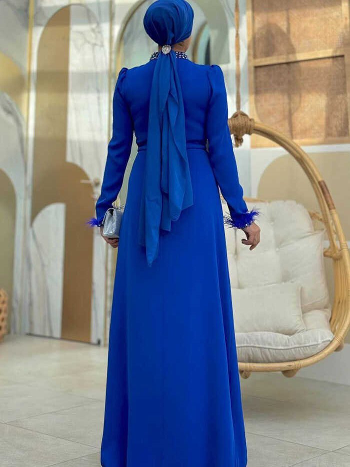 Alternative view of Female Islamic Dress | Elegant Evening Dress| 7021