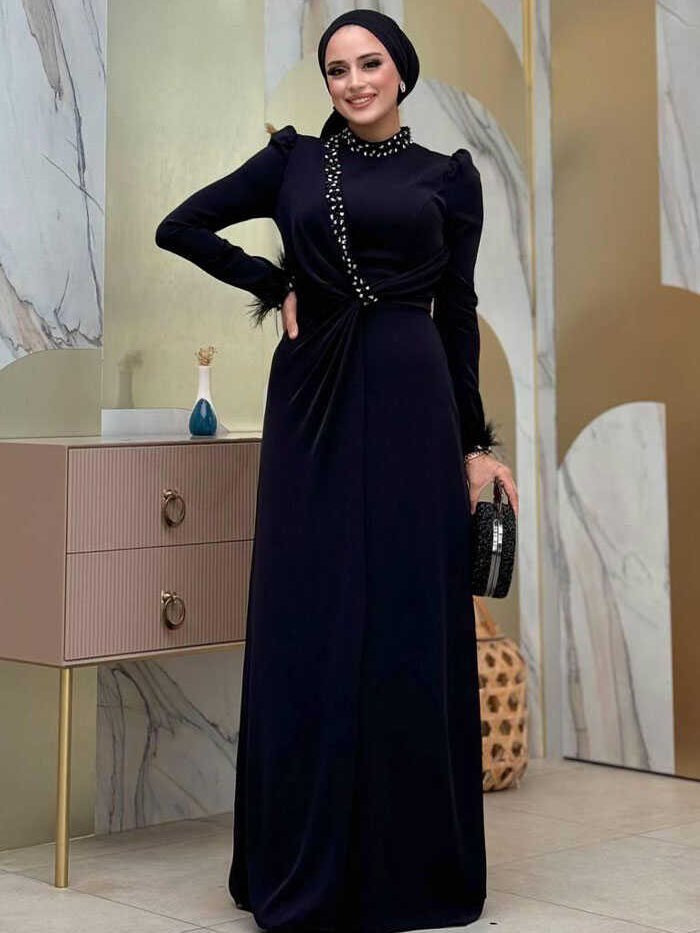 black wedding dress