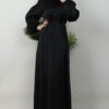Thin Belted Satin Dress Gold - Image 14
