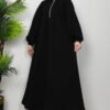 İlayda Zippered Dress White - Image 7