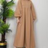 İlayda Zippered Dress White - Image 8