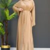 Coral Hijab Abaya Powder - Image 9