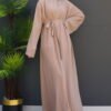 Coral Hijab Abaya Powder - Image 10