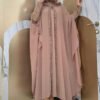 Eid Dress|Abaya Dress Set with Ruffle Detail|3778 - Image 12