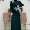 Fashion|Evening Dress with Stone|3909 - Image 12
