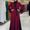 Abaya Dress for Eid|Two-Piece Set|3955 - Image 5