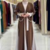 Abaya Dress for Eid|Two-Piece Set|3955 - Image 6