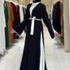 Abaya Dress for Eid|Two-Piece Set|3955 - Image 3