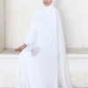 Luxury Turkish Abaya|Chiffon|3973 - Image 6