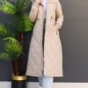 Mine Quilted Coat Cream - Image 4