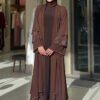 💫 Abayas Cheap|Stone-Detailed Abaya|Two Piece Set|70001 - Image 5