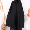 💫 Abayas Cheap|Stone-Detailed Abaya|Two Piece Set|70001 - Image 6