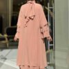 💫 Abayas Cheap|Stone-Detailed Abaya|Two Piece Set|70001 - Image 2
