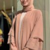 💫 Abayas Cheap|Stone-Detailed Abaya|Two Piece Set|70001 - Image 4