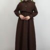 Alçin Tweed Dress Navy Blue - Image 7