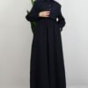 Alçin Tweed Dress Navy Blue