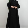 Alçin Tweed Dress Navy Blue - Image 8