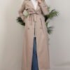 Algin Trench Coat Cream - Image 2
