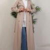 Algin Trench Coat Cream - Image 4