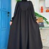 🤍 Luxury Turkish White Abaya|Premium Shirt Dress for Effortless Modesty & Style|6004 - Image 8