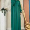 🤍 Luxury Turkish White Abaya|Premium Shirt Dress for Effortless Modesty & Style|6004 - Image 11