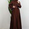 Funda Satin Dress Burgundy - Image 6