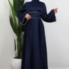 Funda Satin Dress Burgundy - Image 7