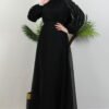Helen Stoned Janjan Dress Black - Image 3